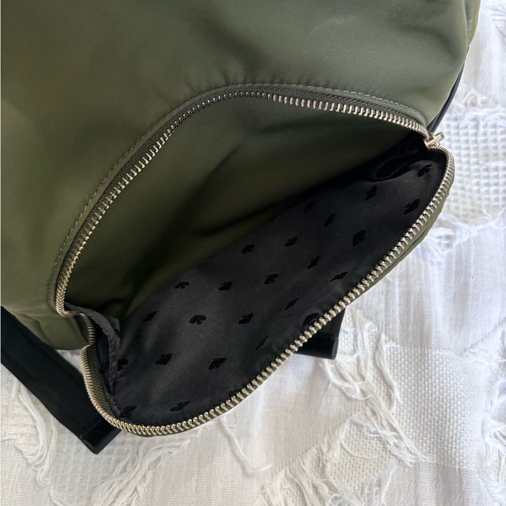 Kate Spade Olive Green Backpack - Picture 4 of 8